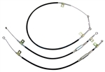 1966 - 1967 Chevelle EZ Slider Heater Control Cables SET, Without Air Conditioning