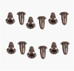 1966 - 1974 Nova Door Panel Clips Set, Push-In Plug Style, Plastic, 12 Pieces