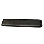 1966 - 1967 Chevelle Front Arm Rest Pad, Black Molded Urethane, Each