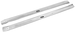 1968 - 1972 Chevelle Door Jamb Sill Plates, 2 Door, Pair