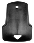 1971 - 1972 Chevelle Inside Rear View Mirror Mount Bracket Cover, Coupe Black