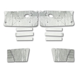 1964 - 1967 Chevelle Door and Inner Quarter Panel Insulation and Sound Dampening Kit