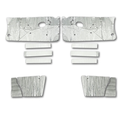 1964 - 1967 Chevelle Door and Inner Quarter Panel Insulation and Sound Dampening Kit