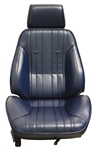 1969 Chevelle Pro Touring II Reclining Front Bucket Seat Assemblies, Procar Standard Interior Pattern, PAIR