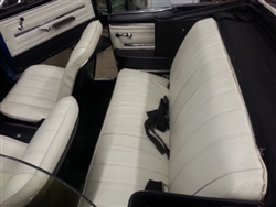 1966 Chevelle Rear Seat Covers Set, Convertible