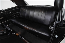 1966 Chevelle Rear Seat Covers Set, 2 Door Coupe
