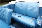 1967 Chevelle Seat Covers, Rear, Convertible