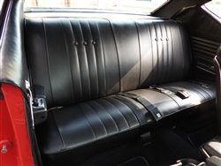 1968 Chevelle Rear Seat Covers, Hardtop Coupe