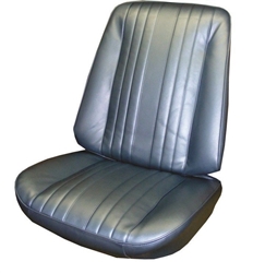1969 Chevelle Front Bucket Seat Upholstery Covers, Pair