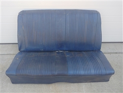 1965 - 1967 Chevelle Convertible Rear Back Seat, Original GM Used