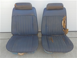 1969 - 1970 Chevelle Front Bucket Seats, Original GM Used