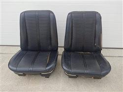 1966 Chevelle Front Bucket Seats, Original GM Used