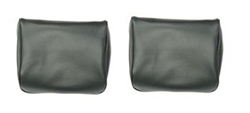1968 - 1972 Bucket Seat Headrest Covers, Pair, Colors