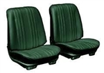 1969 Chevelle Front Bucket Seat Assemblies Set, Colors, Pre-Assembled, Pair