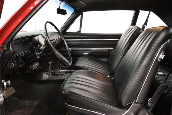 1968 Nova Interior Kit for Front Bucket Seat Covers with the Deluxe or Factory Custom Interior Option