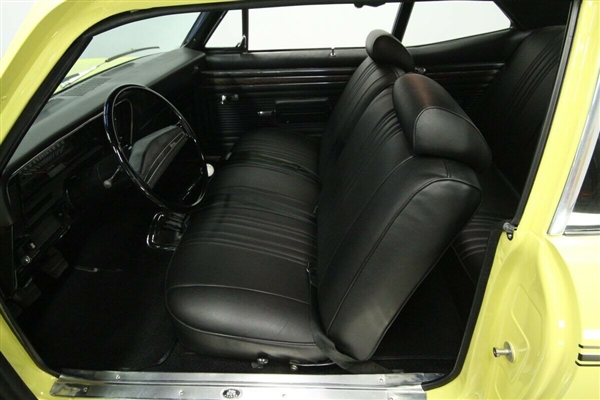1972 Nova Interior Kit, 2 Door with Front Bench Seat for Deluxe or Factory Custom Interior