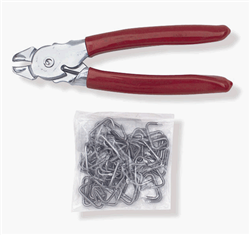 Chevelle Hog Ring and Pliers Tool Upholstery Installation Set, Premium Quality with Angle Option
