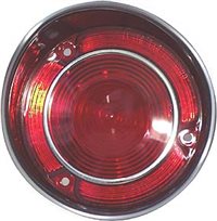 1971 Chevelle Tail lamp lens (left, Malibu & Super Sport) (with trim), Each