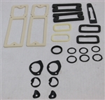 1968 - 1969 Nova Exterior Gaskets Set, Paint and Light Lenses