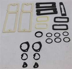 1968 - 1969 Nova Exterior Gaskets Set, Paint and Light Lenses