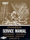 1967 Chevelle Chassis Service and Overhaul Manual Book