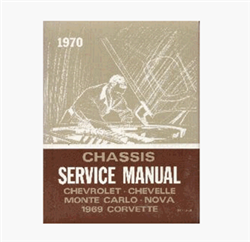 1970 Chevelle Service Manual, Chassis