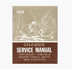 1970 Nova Chassis Service Manual, Each