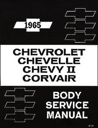 1965 Chevelle Fisher Body Service Manual