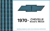 1970 Chevelle Owners Manual