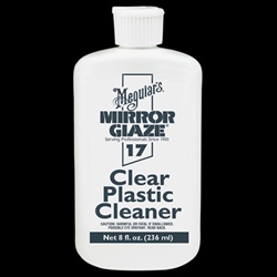 Plastic Cleaner, Mirror Glaze Clear, 8 oz. Bottle