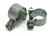 1967 - 1972 Power Steering Return Hose Clamps Set, Screw Type, Pair