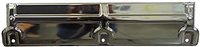 1968 - 1977 Chevelle Chrome Radiator Top Panel, 3 Bolt, 23 7/8