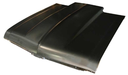 1968 - 1972 Nova Steel Cowl Induction Hood, 2 Inch Rise