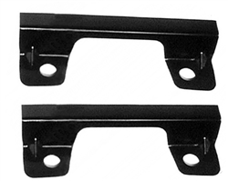 1968 - 1972 Nova Hood Louver Brackets, Super Sport, Pair