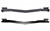 1968 - 1972 Nova Front Bumper to Grille Filler Panel Kit with Steel Reinforcement Bar and Plastic Filler