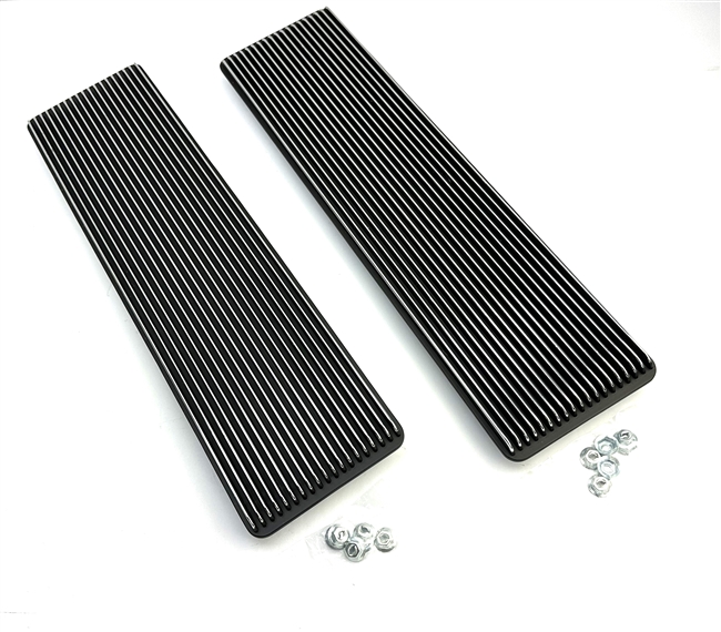 image of 1968 - 1972 Nova SS Super Sport Chrome Hood Louvers, BUDGET FRIENDLY Pair