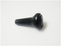 1967 Chevelle Turn Signal Lever Knob Only, Black, Ribbed OE Style