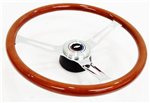 1967 - 1972 Chevelle and Nova Custom Genuine Wood Steering Wheel Kit