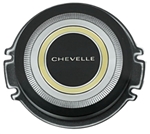 1966 Chevelle Horn Cap Insert Button Only, Standard