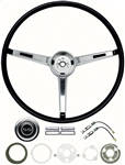1967 Chevelle Super Sport Steering Wheel Kit SS, Black