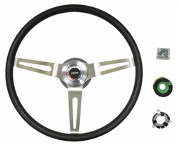 1967 - 1972 Chevelle NK1 Large Comfort Grip Steering Wheel Kit, Black
