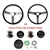 1967 - 1972 Chevelle or Nova Custom Super Sport Comfort Grip Steering Wheel Kit with SS Horn Cap Button