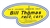 Bill Thomas Race Cars Decal, Small 2.5 Inch Wide