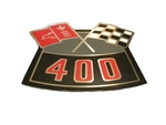 Air Cleaner Decal, 400 Cross Flags