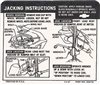 1968 Jacking Instructions (Convertible)