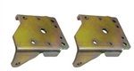 1968 - 1972 Nova Detroit Speed Rear Multi Leaf Shock Plate Set, Pair