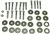 1964 - 1967 Chevelle Body mount bolt kit (convertible), Kit