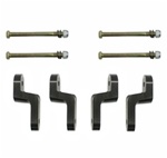 1968 - 1974 Nova Detroit Speed Billet Offset Rear Leaf Spring Shackle Set