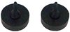 1968 - 1979 Nova Trunk Deck Lid Rubber Bumpers, Pair