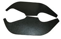 1970 - 1975 Nova Inner Fender A Arm Flaps Seals, Pair